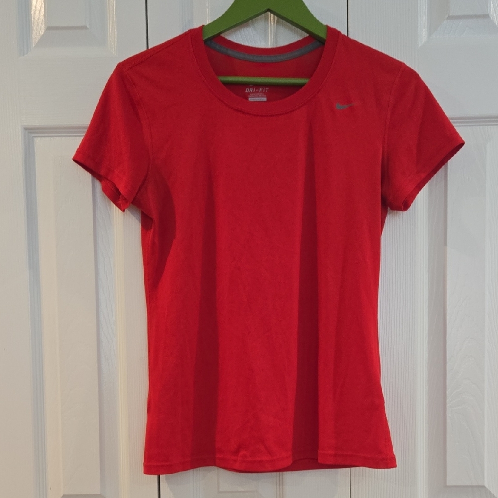 Nike Bright Red Athletic Tee
